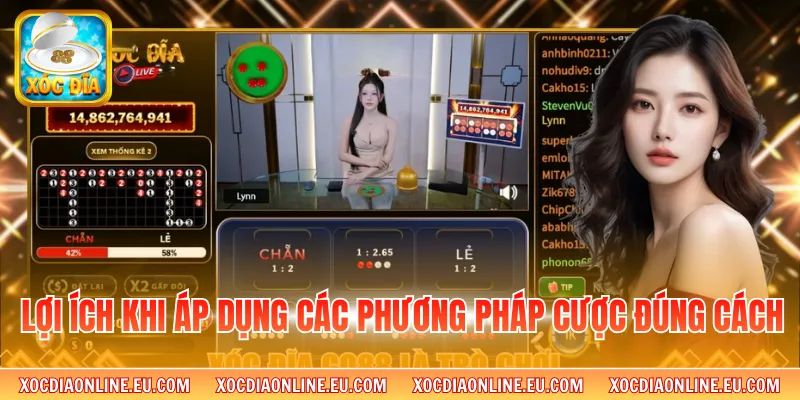 Lợi ích khi áp dụng các phương pháp cược đúng cách 