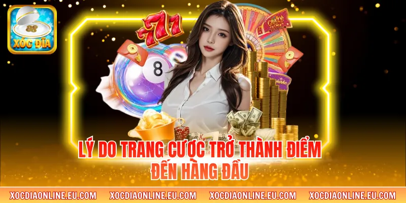 Lý do trang cược trở thành điểm đến hàng đầu