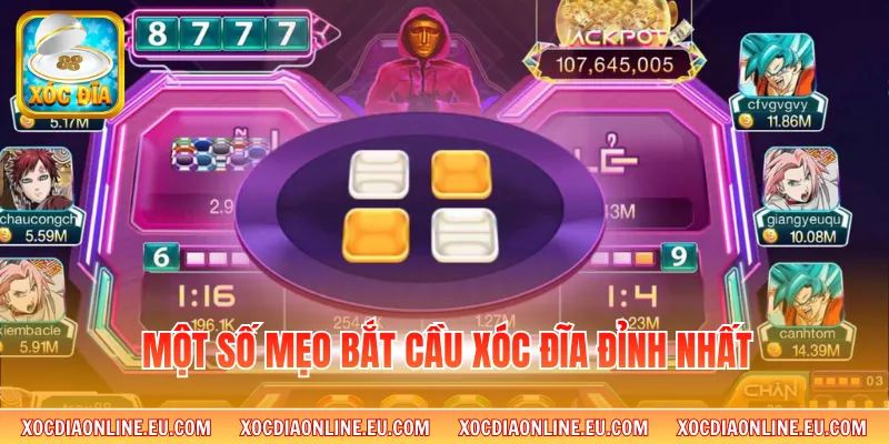 Một số mẹo bắt cầu xóc đĩa đỉnh nhất