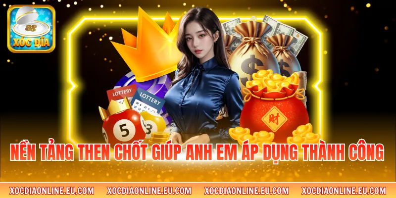 Nền tảng then chốt giúp anh em áp dụng thành công 