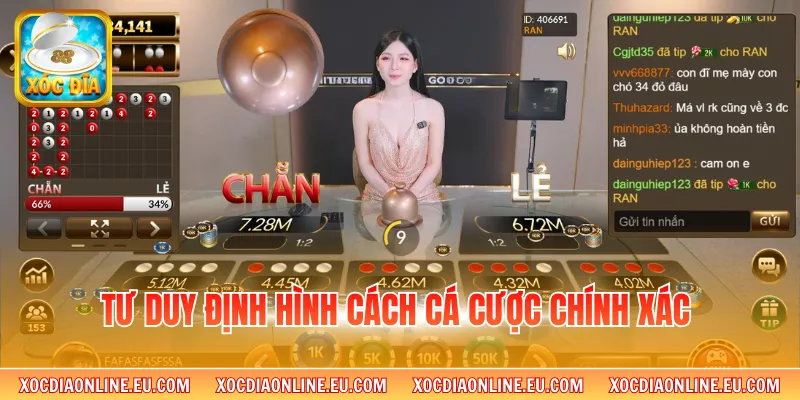 Tư duy định hình cách cá cược chính xác